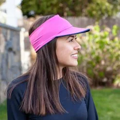 Running Comfort Performance Visor - Happy Hour -goneforarun Sales 2023 tr 43280 LIFESTYLE FEMALE 2