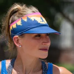 Running Comfort Performance Visor - Happy Hour -goneforarun Sales 2023 tr 43280 LIFESTYLE FEMALE 4