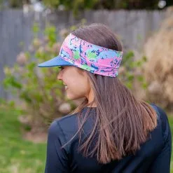 Running Comfort Performance Visor - Bloom -goneforarun Sales 2023 tr 43282 LIFESTYLE FEMALE 3