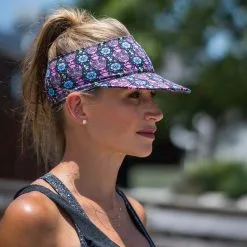 Running Comfort Performance Visor - Day Of The Run -goneforarun Sales 2023 tr 43285 LIFESTYLE FEMALE 4