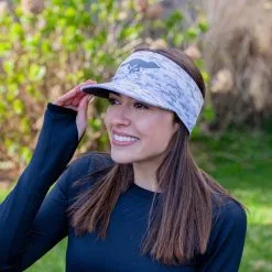 Running Comfort Performance Visor - Lone Wolf Runner -goneforarun Sales 2023 tr 43289 LIFESTYLE FEMALE 1