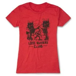 Women's Everyday Runners Tee - Lone Runners Club -goneforarun Sales 2023 tr 43292 RED