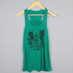Flowy Racerback Tank Top - Lone Runners Club 13 Flowy Racerback Tank Top - Lone Runners Club -goneforarun Sales 2023 tr 43293 GREEN HANGER