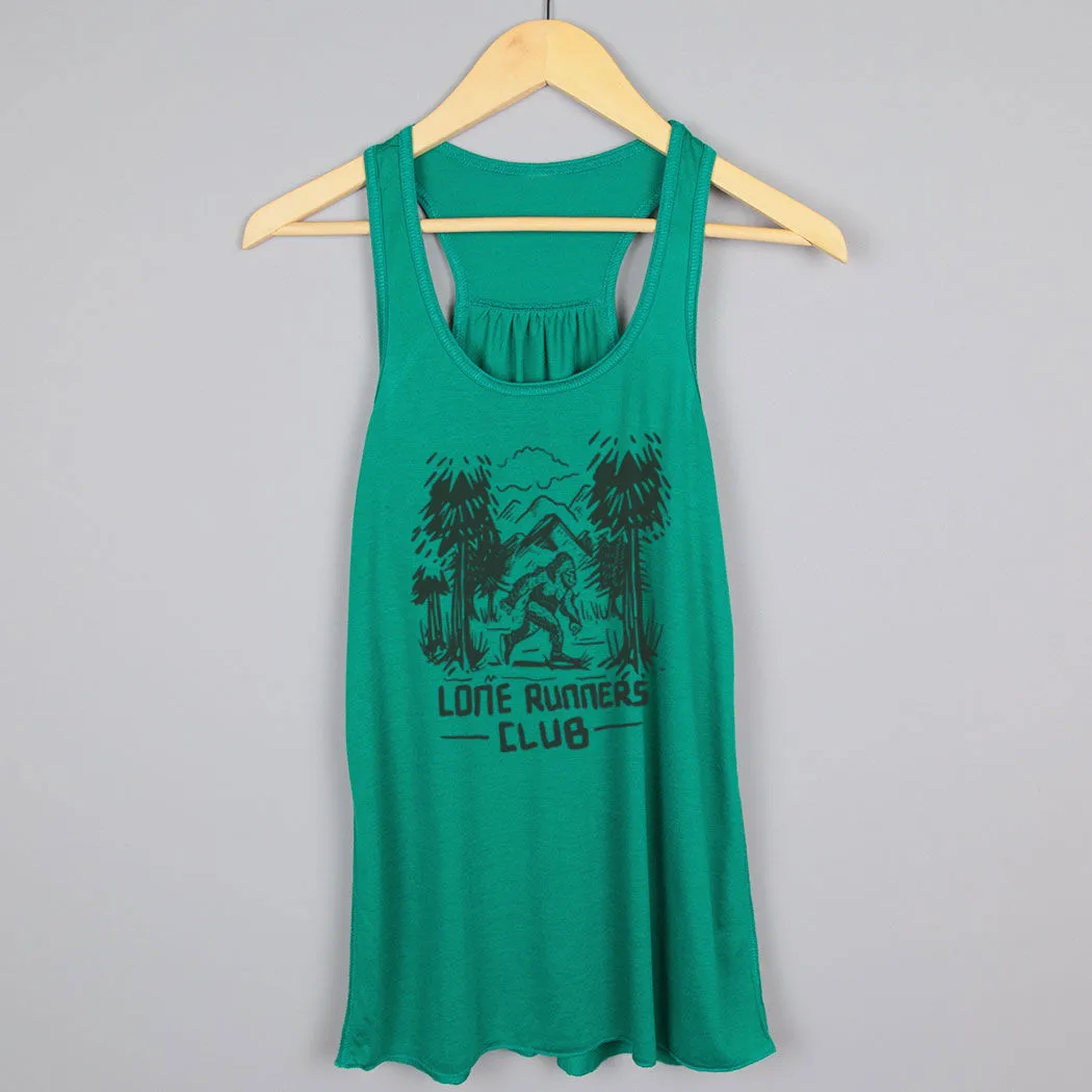 Flowy Racerback Tank Top - Lone Runners Club 5 Flowy Racerback Tank Top - Lone Runners Club - Image 3