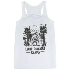 Flowy Racerback Tank Top - Lone Runners Club 19 Flowy Racerback Tank Top - Lone Runners Club -goneforarun Sales 2023 tr 43293 WHITE MAIN