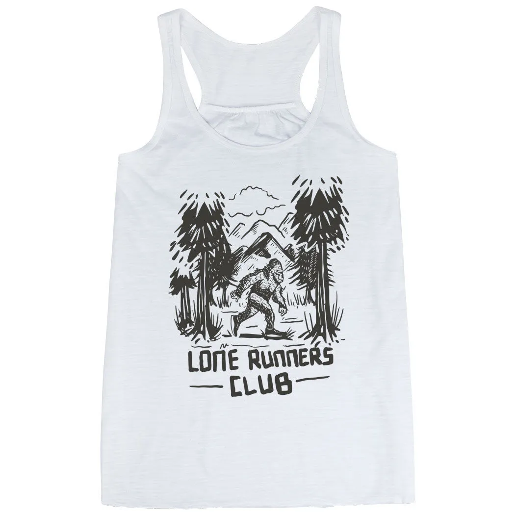 Flowy Racerback Tank Top - Lone Runners Club 11 Flowy Racerback Tank Top - Lone Runners Club - Image 9