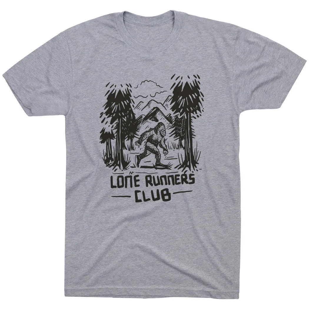 Running Short Sleeve T- Shirt - Lone Runners Club 3 Running Short Sleeve T- Shirt - Lone Runners Club