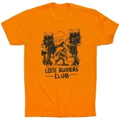 Running Short Sleeve T- Shirt - Lone Runners Club 27 Running Short Sleeve T- Shirt - Lone Runners Club -goneforarun Sales 2023 tr 43296 ORANGE FLAT