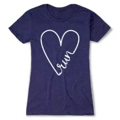Women's Everyday Runners Tee - Run With Love -goneforarun Sales 2023 tr 43302 STORMINDIGO