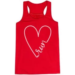 Flowy Racerback Tank Top - Run With Love -goneforarun Sales 2023 tr 43303 RED MAIN