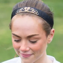Athletic Juliband Non-Slip Headband - Tiara (Gold) -goneforarun Sales 2023 tr 43342 LIFESTYLE 2