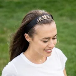 Athletic Juliband Non-Slip Headband - Tiara (Gold) -goneforarun Sales 2023 tr 43342 LIFESTYLE