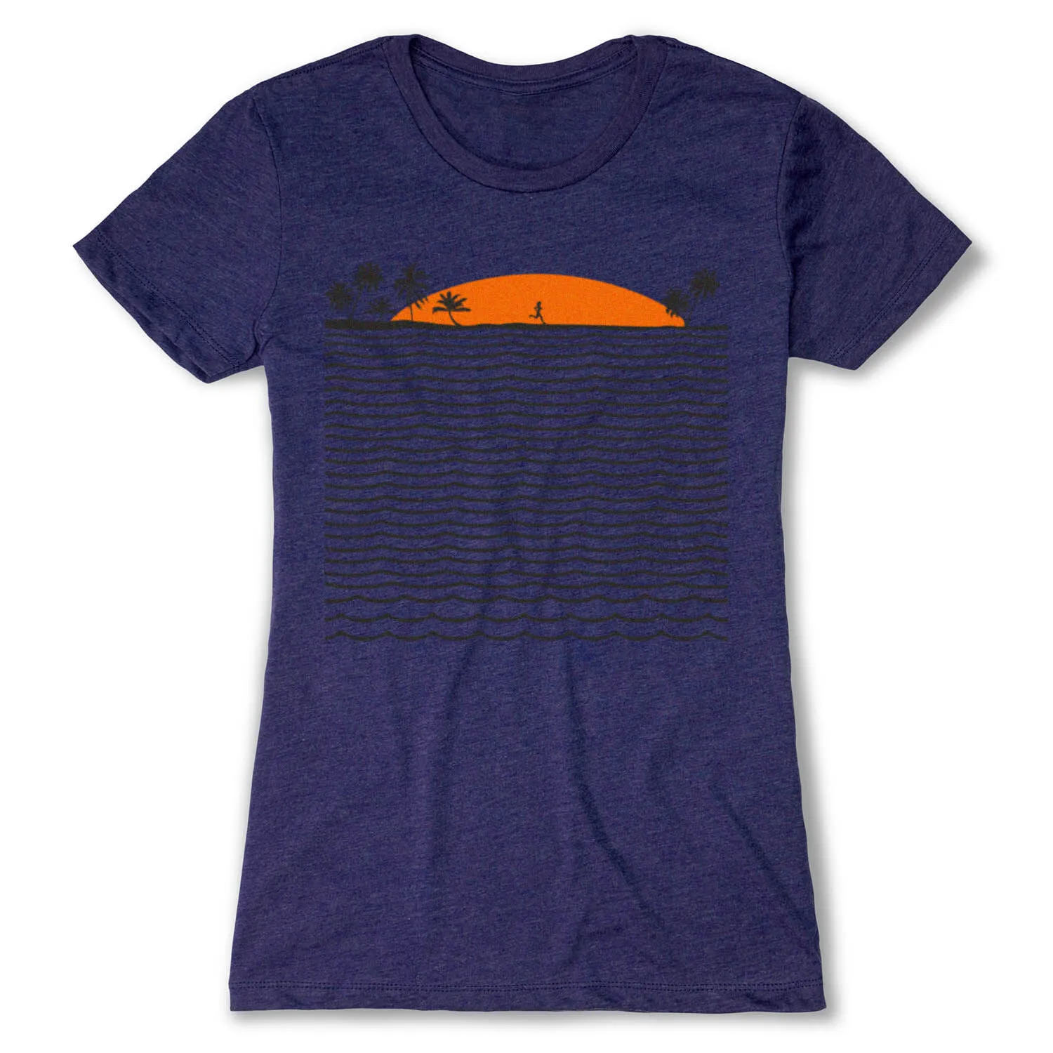 Running Women's Everyday Tee - Chasing Sunsets 9 Running Women's Everyday Tee - Chasing Sunsets - Image 7