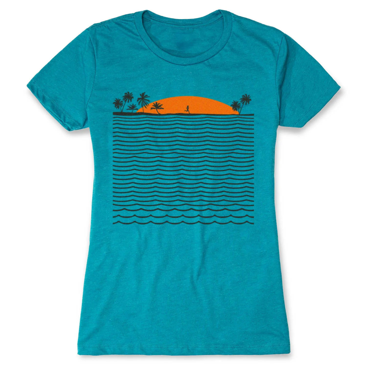 Running Women's Everyday Tee - Chasing Sunsets 3 Running Women's Everyday Tee - Chasing Sunsets