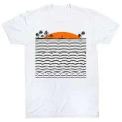 Running Short Sleeve T-Shirt - Chasing Sunsets 21 Running Short Sleeve T-Shirt - Chasing Sunsets -goneforarun Sales 2023 tr 43384 WHITE FLAT