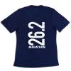 Women's Short Sleeve Tech Tee - 26.2 Marathon Vertical -goneforarun Sales 2023 tr 43487 NAVY MAIN