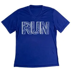 Women's Short Sleeve Tech Tee - Run With Inspiration -goneforarun Sales 2023 tr 43501 ROYAL MAIN