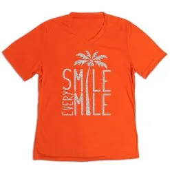 Women's Short Sleeve Tech Tee - Smile Every Mile 18 Women's Short Sleeve Tech Tee - Smile Every Mile -goneforarun Sales 2023 tr 43505 ORANGE MAIN