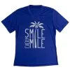 Women's Short Sleeve Tech Tee - Smile Every Mile -goneforarun Sales 2023 tr 43505 ROYAL MAIN