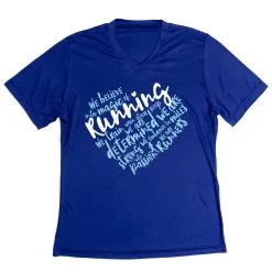 Women's Short Sleeve Tech Tee - Live Love Run Heart 19 Women's Short Sleeve Tech Tee - Live Love Run Heart -goneforarun Sales 2023 tr 43514 ROYAL MAIN