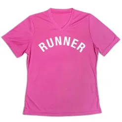Women's Short Sleeve Tech Tee - Runner Arc