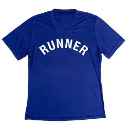 Women's Short Sleeve Tech Tee - Runner Arc -goneforarun Sales 2023 tr 43526 ROYAL MAIN