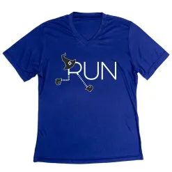 Women's Short Sleeve Tech Tee - Let's Run For Halloween -goneforarun Sales 2023 tr 43531 ROYAL MAIN