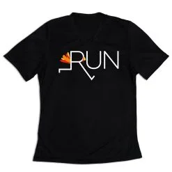 Women's Short Sleeve Tech Tee - Let's Run For Turkey