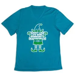Women's Short Sleeve Tech Tee - Running's My Favorite -goneforarun Sales 2023 tr 43547 LIGHTBLUE MAIN