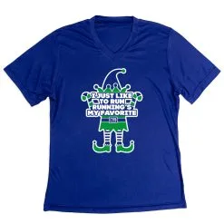 Women's Short Sleeve Tech Tee - Running's My Favorite -goneforarun Sales 2023 tr 43547 ROYAL MAIN