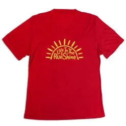 Women's Short Sleeve Tech Tee - Live In The RunShine 19 Women's Short Sleeve Tech Tee - Live In The RunShine -goneforarun Sales 2023 tr 43549 RED MAIN