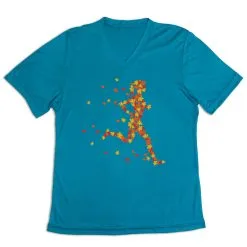Women's Short Sleeve Tech Tee - Autumn Runner Girl 13 Women's Short Sleeve Tech Tee - Autumn Runner Girl -goneforarun Sales 2023 tr 43555 LIGHTBLUE MAIN