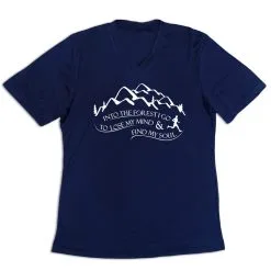 Women's Short Sleeve Tech Tee - Into The Forest I Go