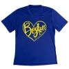 Women's Short Sleeve Tech Tee - Love The Run Boston 26.2 -goneforarun Sales 2023 tr 43570 ROYAL MAIN