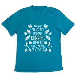 Women's Short Sleeve Tech Tee - Fall Running 15 Women's Short Sleeve Tech Tee - Fall Running -goneforarun Sales 2023 tr 43598 LIGHTBLUE MAIN