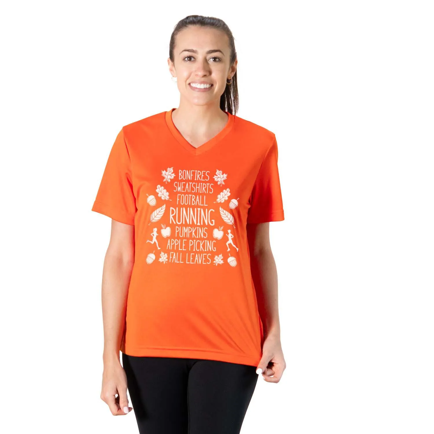Women's Short Sleeve Tech Tee - Fall Running 4 Women's Short Sleeve Tech Tee - Fall Running - Image 2