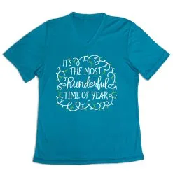 Women's Short Sleeve Tech Tee - Runderful Time Of Year 15 Women's Short Sleeve Tech Tee - Runderful Time Of Year -goneforarun Sales 2023 tr 43608 LIGHTBLUE MAIN