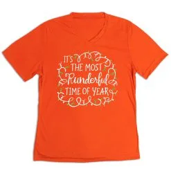 Women's Short Sleeve Tech Tee - Runderful Time Of Year 17 Women's Short Sleeve Tech Tee - Runderful Time Of Year -goneforarun Sales 2023 tr 43608 ORANGE MAIN