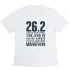 Women's Short Sleeve Tech Tee - 26.2 Math Miles -goneforarun Sales 2023 tr 43611 WHITE MAIN