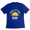 Women's Short Sleeve Tech Tee - Wake Up And Run 2 Women's Short Sleeve Tech Tee - Wake Up And Run -goneforarun Sales 2023 tr 43626 ROYAL MAIN