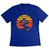 Women's Short Sleeve Tech Tee - Run Trails Sunset -goneforarun Sales 2023 tr 43633 ROYAL MAIN