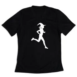 Women's Short Sleeve Tech Tee - Runner Witch