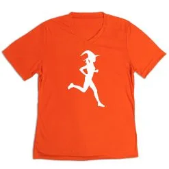 Women's Short Sleeve Tech Tee - Runner Witch -goneforarun Sales 2023 tr 43634 ORANGE MAIN