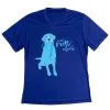 Women's Short Sleeve Tech Tee - Never Run Alone -goneforarun Sales 2023 tr 43640 ROYAL MAIN