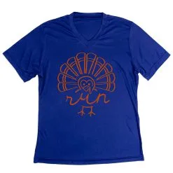 Women's Short Sleeve Tech Tee - Runner Turkey -goneforarun Sales 2023 tr 43647 ROYAL MAIN