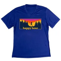 Women's Short Sleeve Tech Tee - Happy Hour 15 Women's Short Sleeve Tech Tee - Happy Hour -goneforarun Sales 2023 tr 43656 ROYAL MAIN