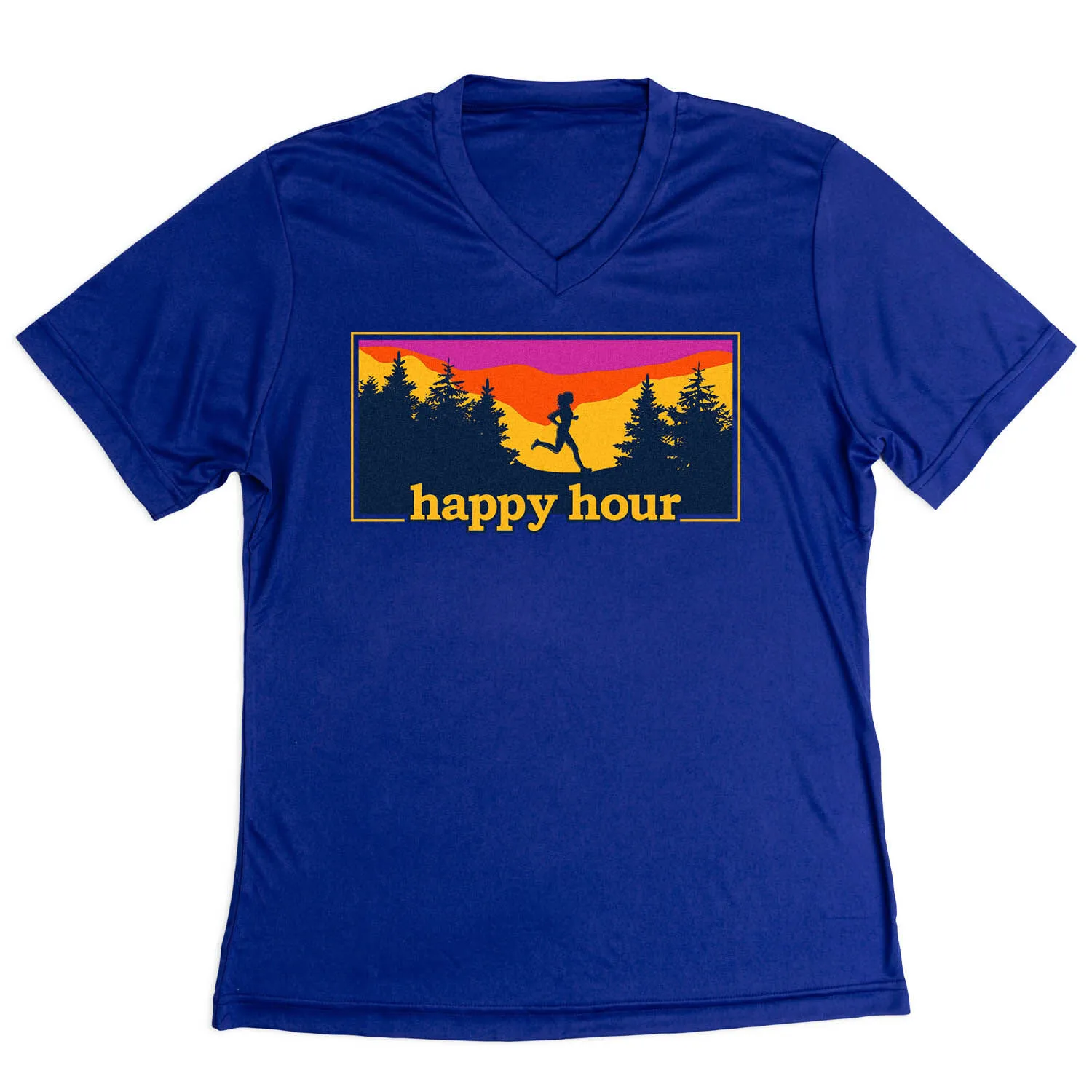 Women's Short Sleeve Tech Tee - Happy Hour 9 Women's Short Sleeve Tech Tee - Happy Hour - Image 7