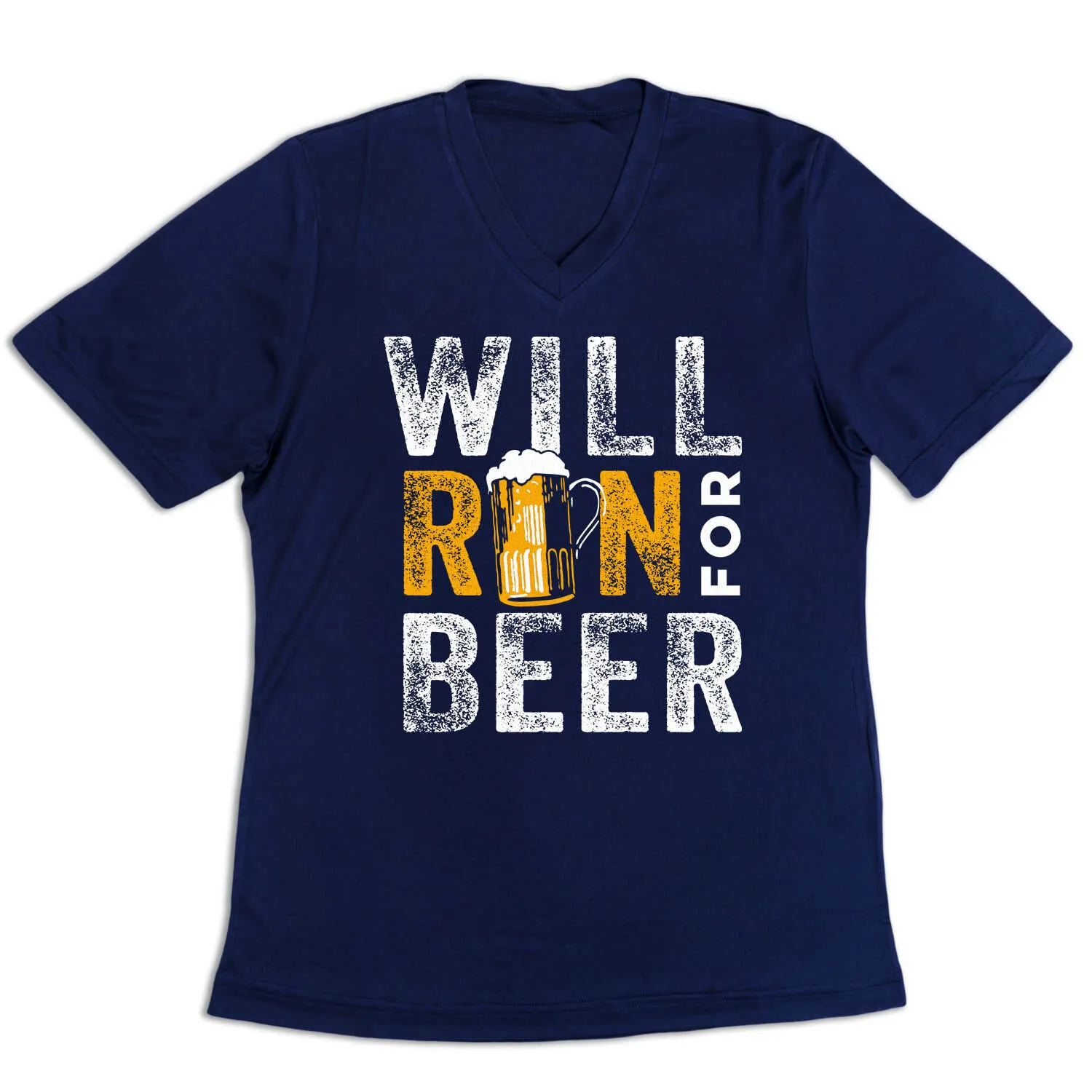 Women's Short Sleeve Tech Tee - Will Run For Beer 3 Women's Short Sleeve Tech Tee - Will Run For Beer