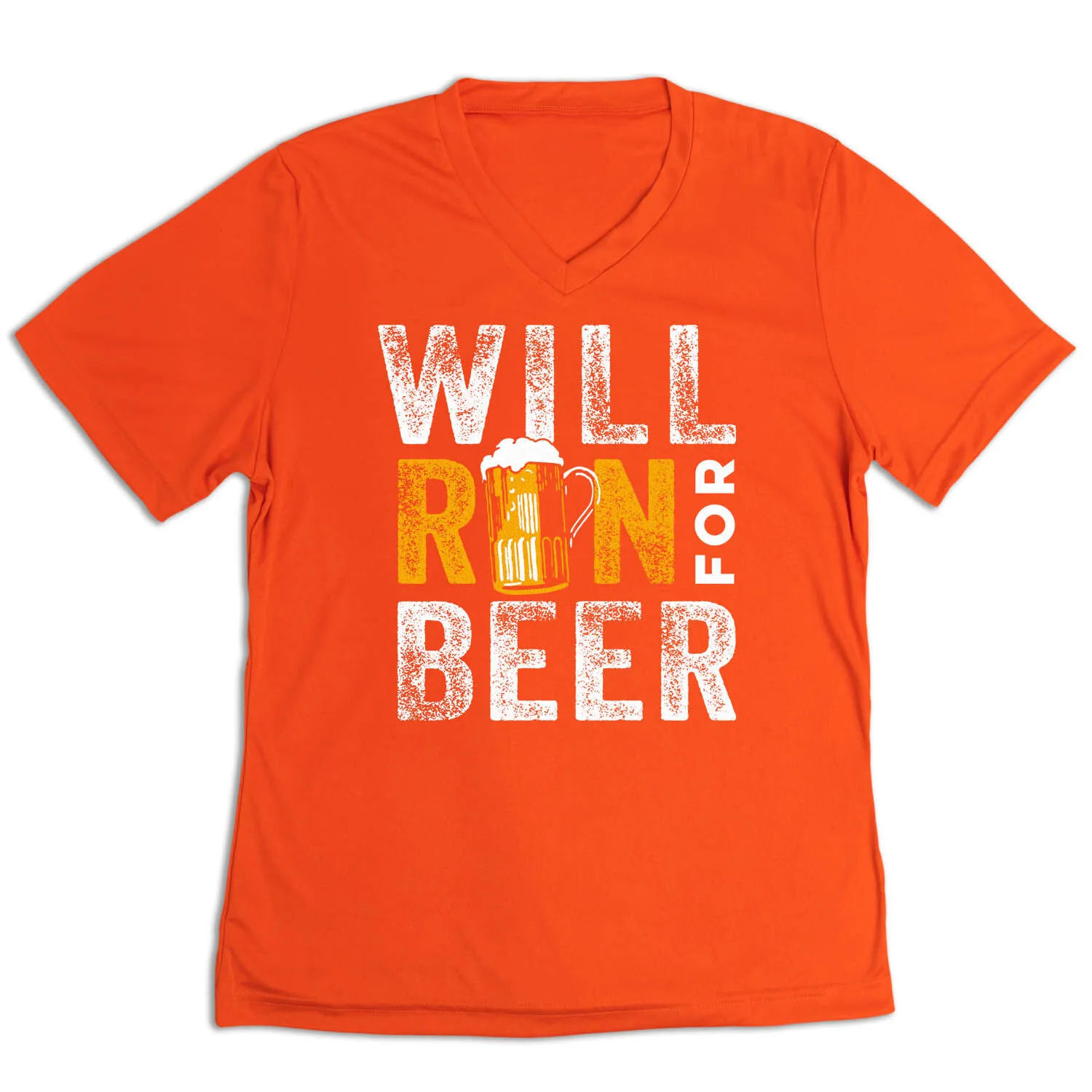 Women's Short Sleeve Tech Tee - Will Run For Beer 8 Women's Short Sleeve Tech Tee - Will Run For Beer - Image 6