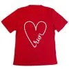 Women's Short Sleeve Tech Tee - Run With Love -goneforarun Sales 2023 tr 43661 RED MAIN